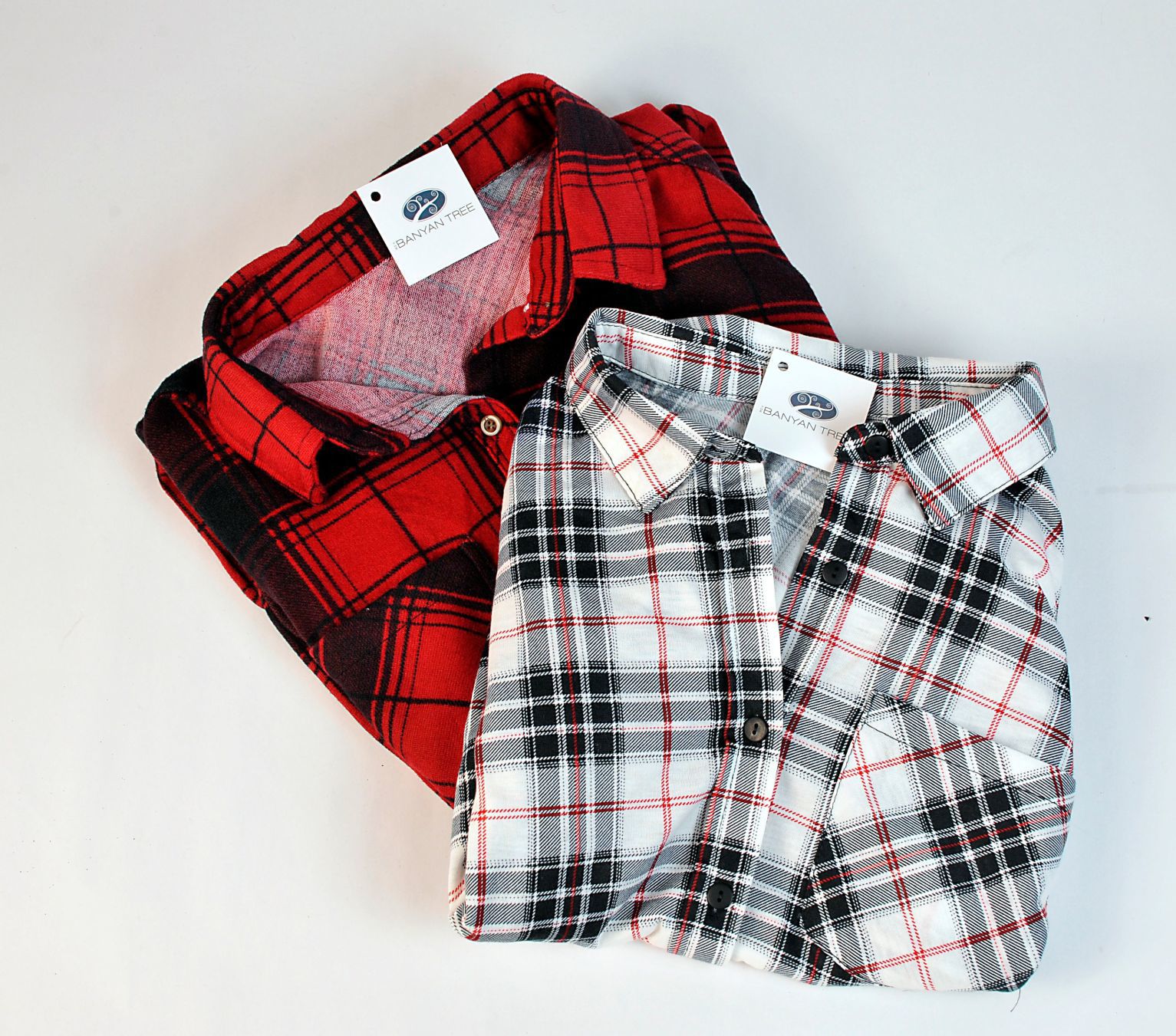 The Banyan Tree button-up plaids